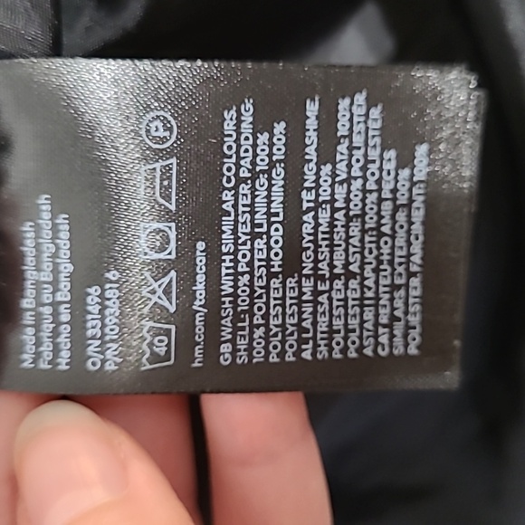 H&M Long Puffer Jacket - Picture 4 of 4